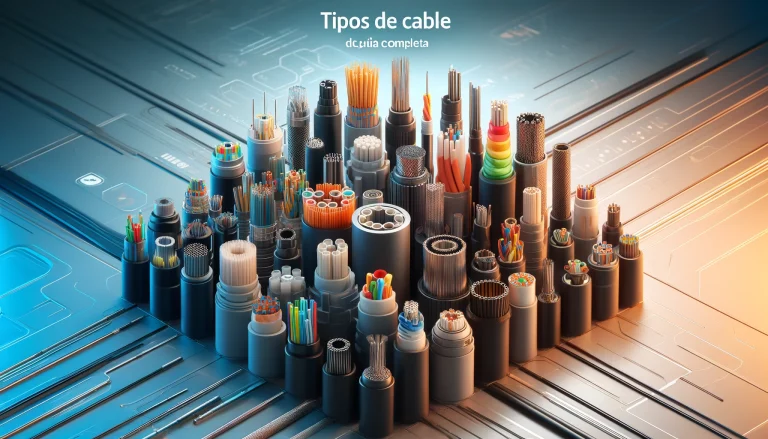 Tipos de cable fibra optica