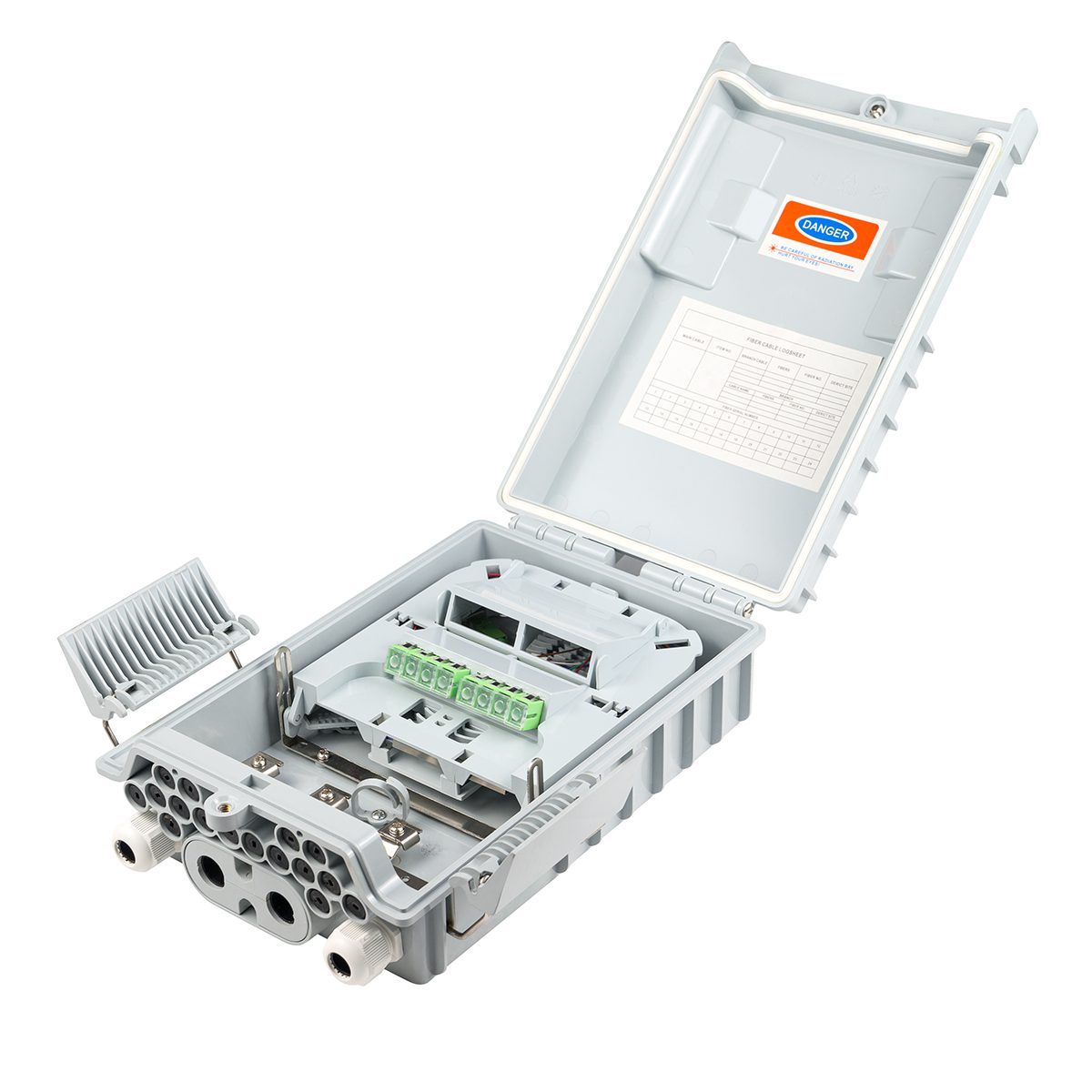 Caja Terminal (CTO) 16 Mini con Splitter 1X8