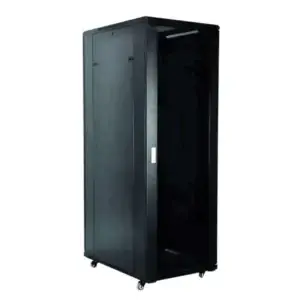 Armario Rack 19" 32U 600x1000 con Puerta Delantera (Cristal/Perforada/Doble) y Puerta Trasera (Metálica/Perforada)