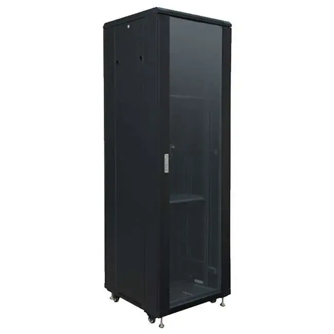 Armario Rack 19" 42U 600x1000 con Puerta Delantera (Cristal/Perforada/Doble) y Puerta Trasera (Metálica/Perforada)
