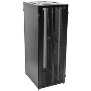 Armario Rack 19" 22U 600x1000 con Puerta Delantera (Cristal/Perforada/Doble) y Puerta Trasera (Metálica/Perforada)